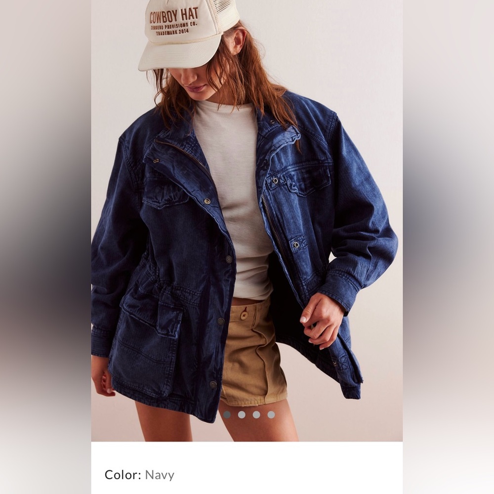 Size Medium FP We The Free Arya Utility jacket
